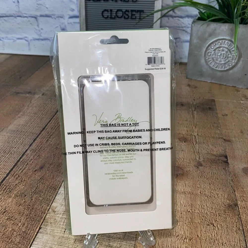 💜 Vera Bradley Samsung Galaxy S6 Case Nwt